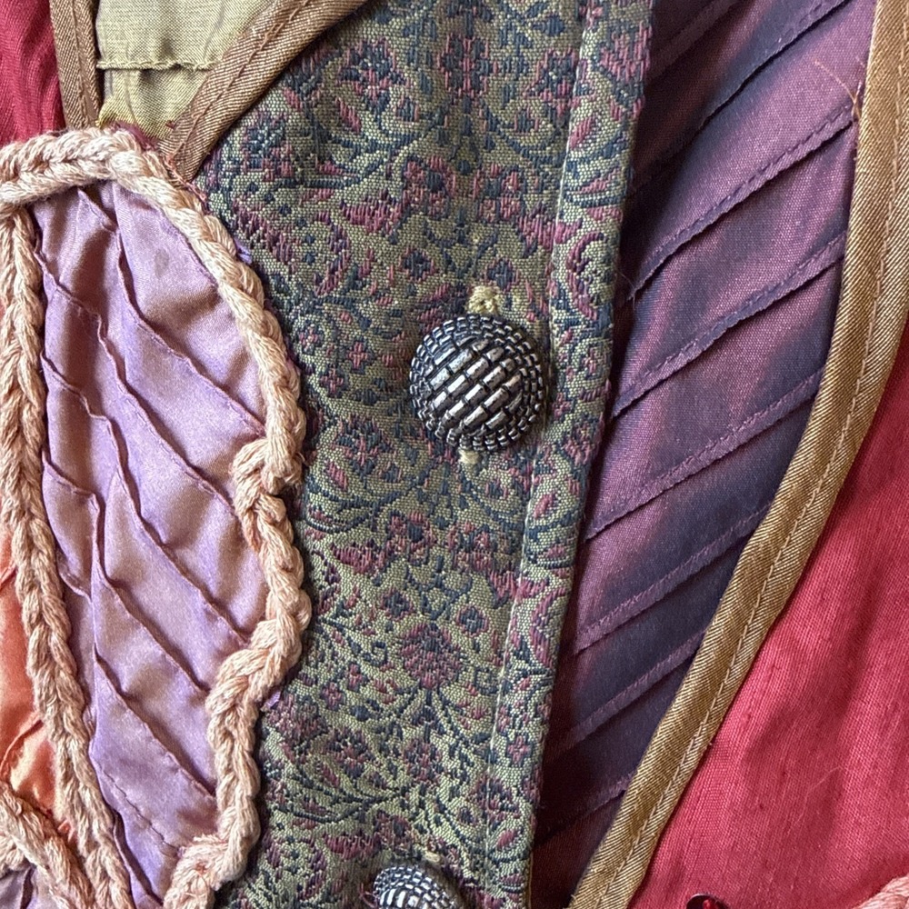 Norm Thompson Embroidered Patchwork Shacket Jacke… - image 7